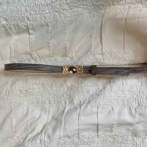 Leather Reiss waist belt